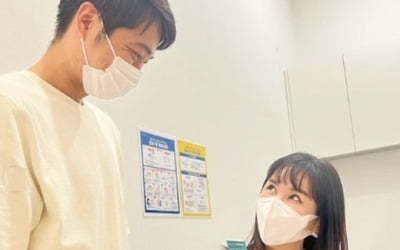 장영란, 주사 맞다가 '♥한창'과 달콤한 눈맞춤[TEN★]