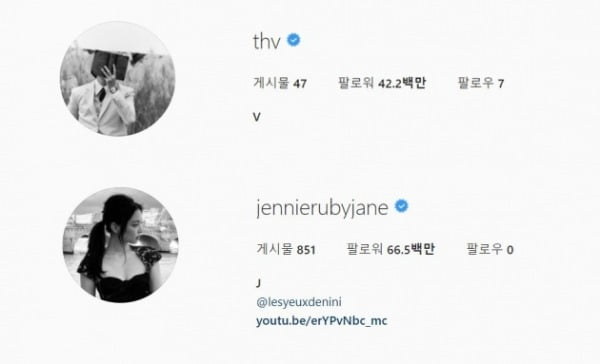 제니, 뷔 스케줄까지 동행?…톱 아이돌은 열애설 재점화 스케일도 다르네