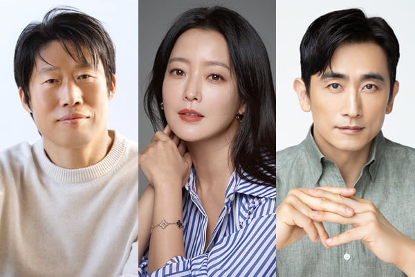 유해진, 김희선, 차인표 /사진제공=키이스트, 힌지엔터테인먼트, TKC PICTURES