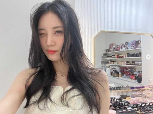 서현, 소녀시대 막내의 치명적인 윙크...점점 이뻐지네[TEN★]