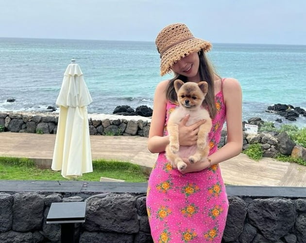 이다해, '7년째 연애 중' ♥세븐 앞보다 더 좋아하네 "My love"[TEN★]