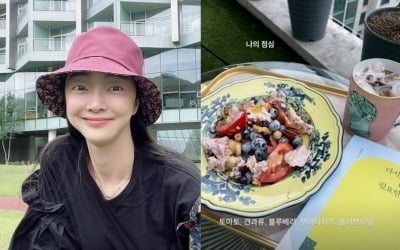 '김수미 며느리' 서효림, 충격적인 점심 식단…이러니 살이 빠지지 [TEN★]