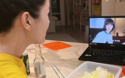 "부부 수다는 술로" 장영란♥한창, '단짠' 인생 함께하며 '우영우' 시청이 힐링 그 자체[TEN★]