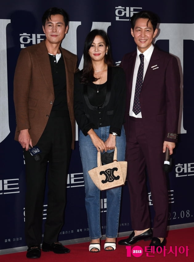 [TEN 포토] 고소영 '원조 청춘스타 정우성과 이정재 함께'