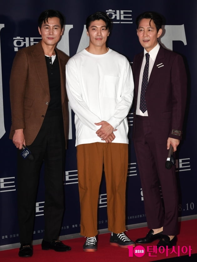 [TEN 포토] 이재윤 '선배님들 영화 보러 왔어요'