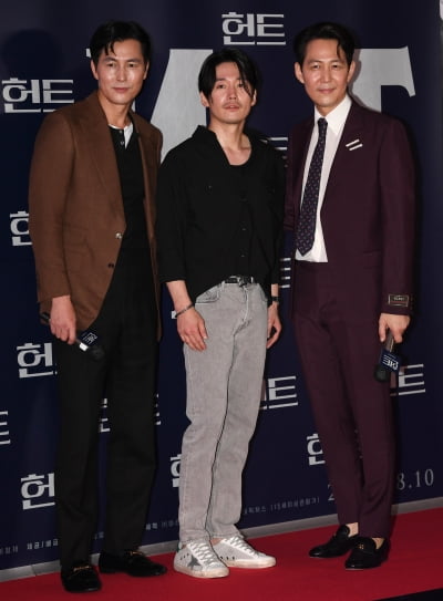 [TEN 포토] 장혁 '의리로 뭉친 배우들'