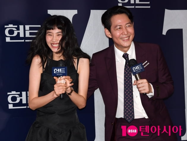 [TEN 포토 화보] 정호연 ''오징어게임' 이정재 인연 찐 반가움~'(헌트VIP)