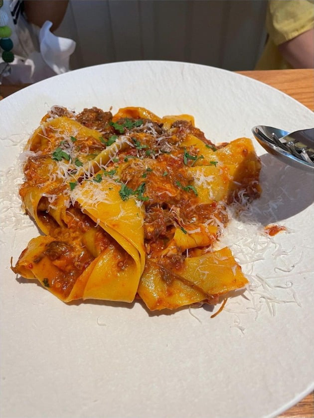 '10살 연하♥' 김영희, 출산 직전에도 먹덧 폭발 "맛난 점심"[TEN★]