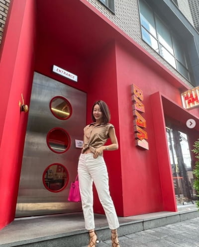 '47세' 안선영, 자신감 넘치는 몸매...군살 하나 없네[TEN★]