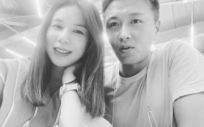 "럽스타그램" 박시은♥진태현, 9월이면 두 딸 부모…만삭에 더 '알콩달콩'[TEN★]