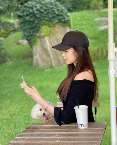 김사랑, 이 순수함~대체불가...45세 맞어?[TEN★]