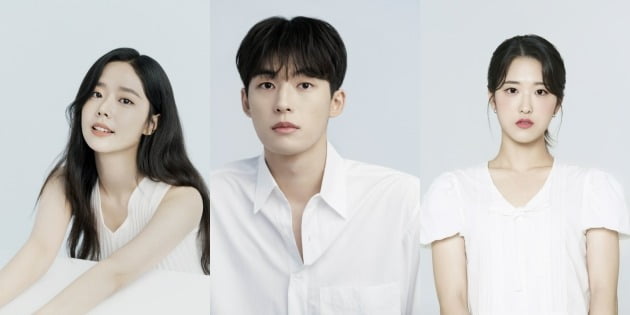 배우 김홍경, 박정우, 이상경./사진제공=제이플랙스