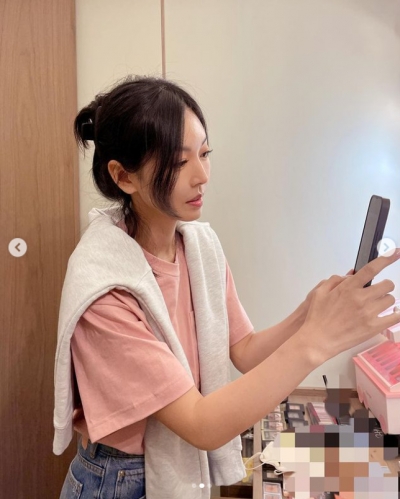 '이상우♥' 김소연, 감탄사 나오는 우아美...러블리한 미모[TEN★]