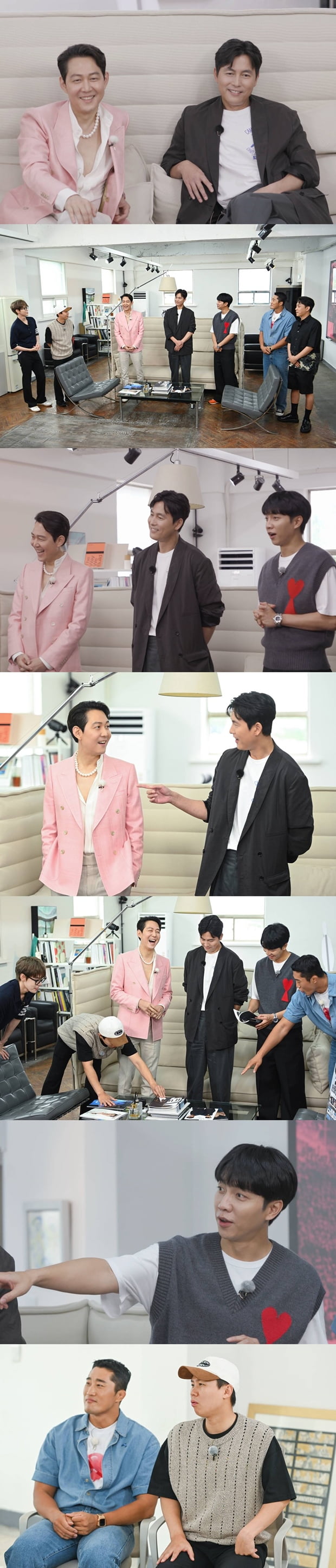 '청담부부' 정우성·이정재, 허름한 건물이 소속사…이승기·양세형에 굴욕 ('집사부일체')