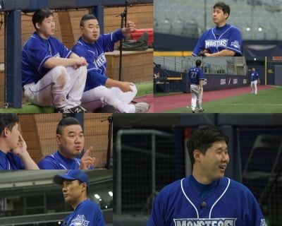 이홍구X송승준, 훈훈한 배터리 케미 ('최강야구')