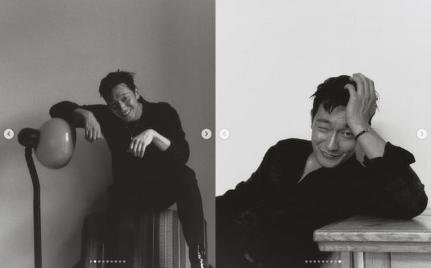 손석구, 흑백 뚫고 나오는 아우라...이동휘 "저도 땡큐"[TEN★]