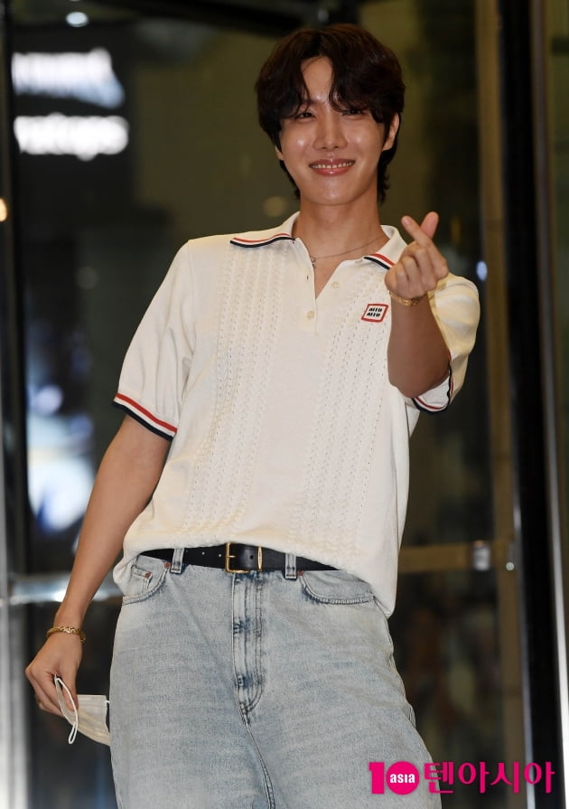 [TEN 포토] 방탄소년단 제이홉 '치명적인 하트'
