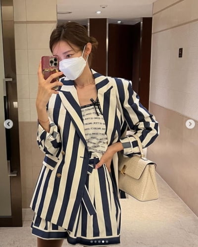 서하얀, ♥임창정이 반한 청순미...종잇장 각선미[TEN★]