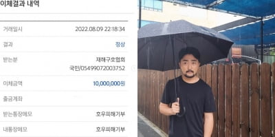 유병재, 호우 피해 이웃 위해 1000만원 기부..."힘내세요"[TEN★]