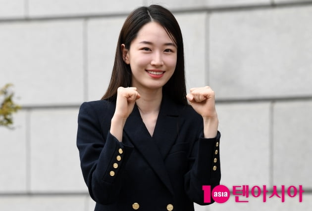 [TEN 포토] 원지안 '새 드라마 파이팅!'
