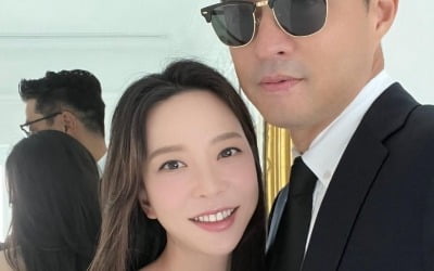 "가끔 출몰하는 우리집 연예인"…'지누♥' 임사라, 어느 쪽이 연예인? '비주얼 부부'[TEN★]