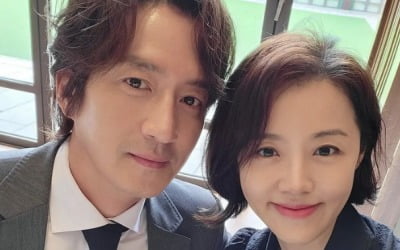 이하정♥정준호, 동안 비주얼 美쳤네…너무 달달해서 꿀이 뚝뚝[TEN★]