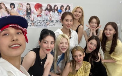 "진짜 눈물난다"…소녀시대, '성덕' 재재 만났다 [TEN★]