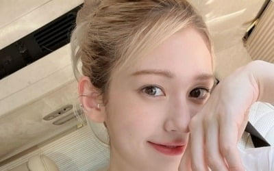 전소미, 꽃다운 미모의 '금발 여신'…청순·러블리 매력 듬쁙[TEN★]