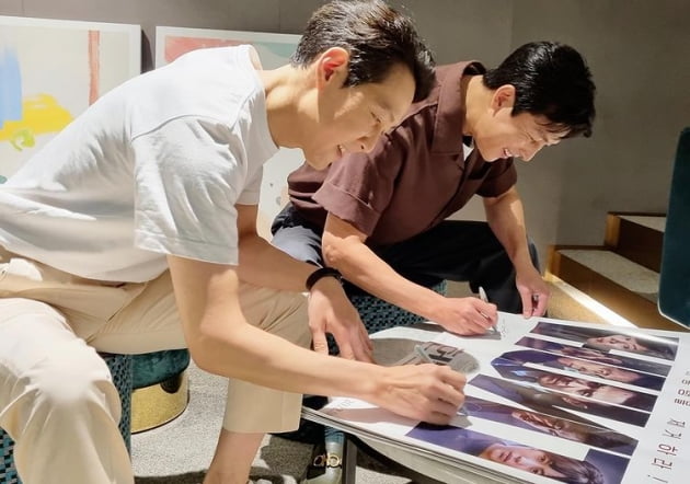 정우성, 이정재 /사진=정우성 인스타그램