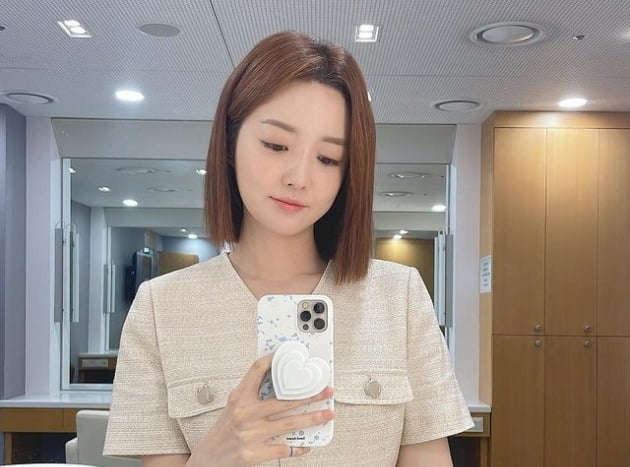 '오상진♥' 김소영, 오전부터 풀메이크업한 워킹맘…이제 육아 시작[TEN★]