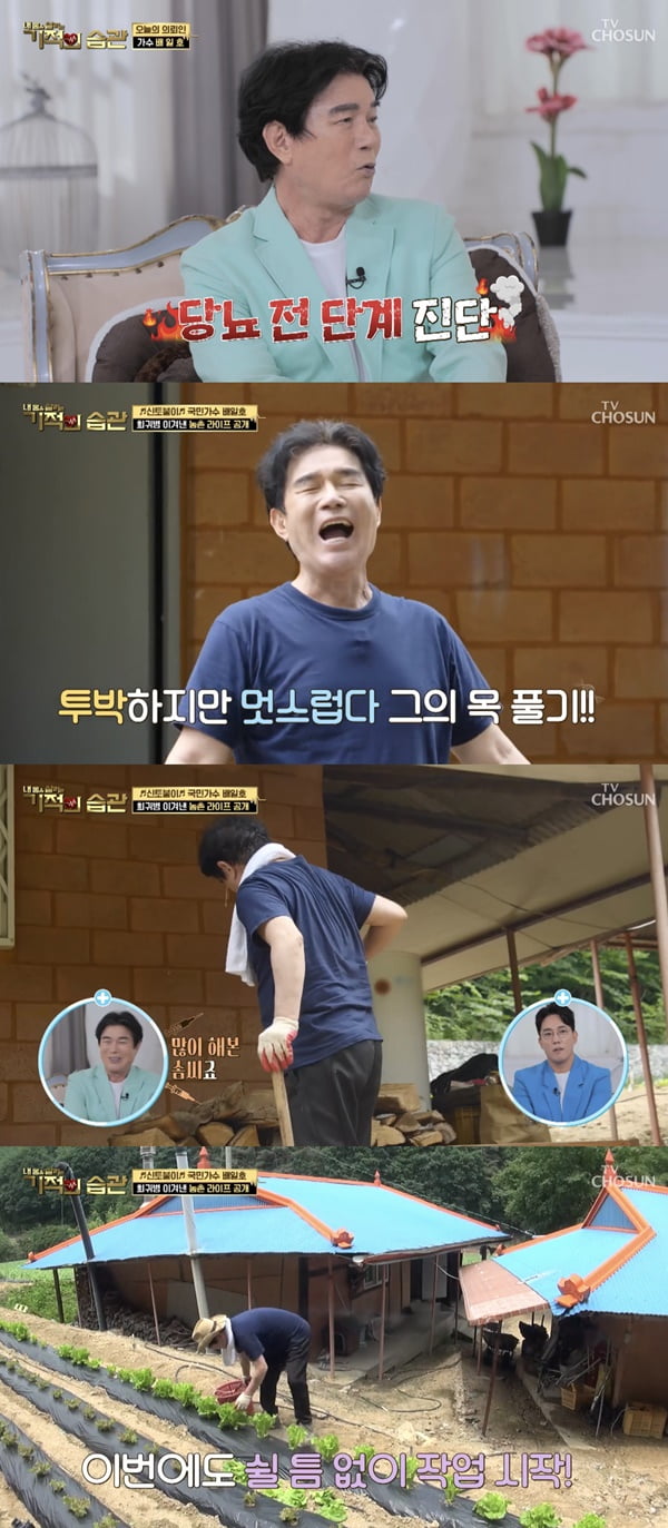 배일호 /사진=TV조선 '기적의 습관' 방송 화면 캡처