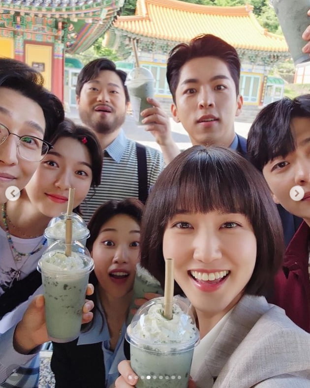 '우영우' 주현영, 제주도에서 즐거운 시간...분위기 좋다[TEN★]