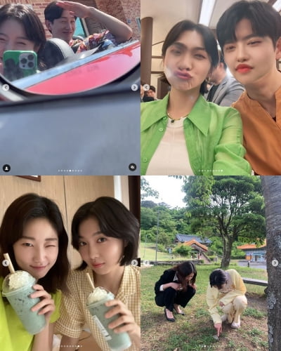 '우영우' 주현영, 제주도에서 즐거운 시간...분위기 좋다[TEN★]