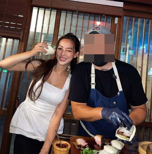 '꼭지' 김희정, 삼촌 원빈이 보면 놀랄 볼륨감…남사친과 훈훈 먹방[TEN★]