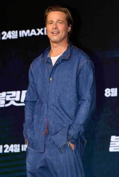 [TEN 포토] 브래드 피트(Brad Pitt) '8년만에 내한'