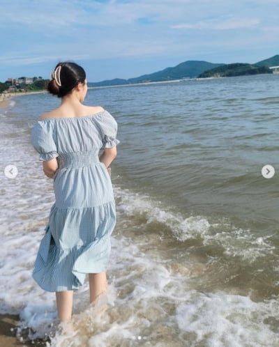 서신애, 다이어트로 완성된 미모...청순함 흩날리는 바닷가[TEN★]