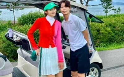 '임창정♥' 서하얀, 둘째 아들 연습 라운딩에도 따라가는 열혈맘 "준성이 시합 나가는 곳"[TEN★]