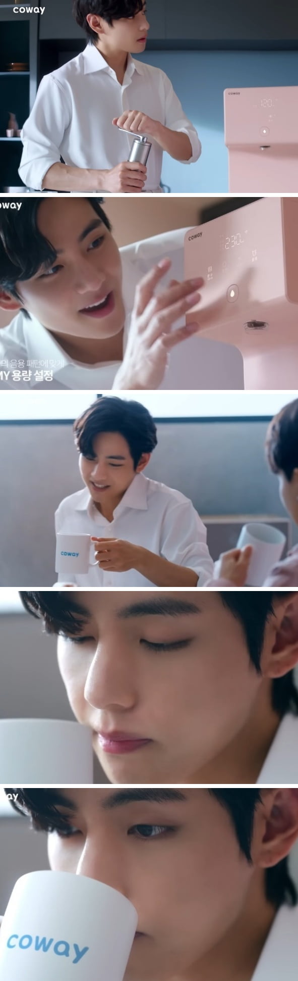 방탄소년단 뷔, 청초+시크+섹시 ...다 갖춘 완벽한 아름다움