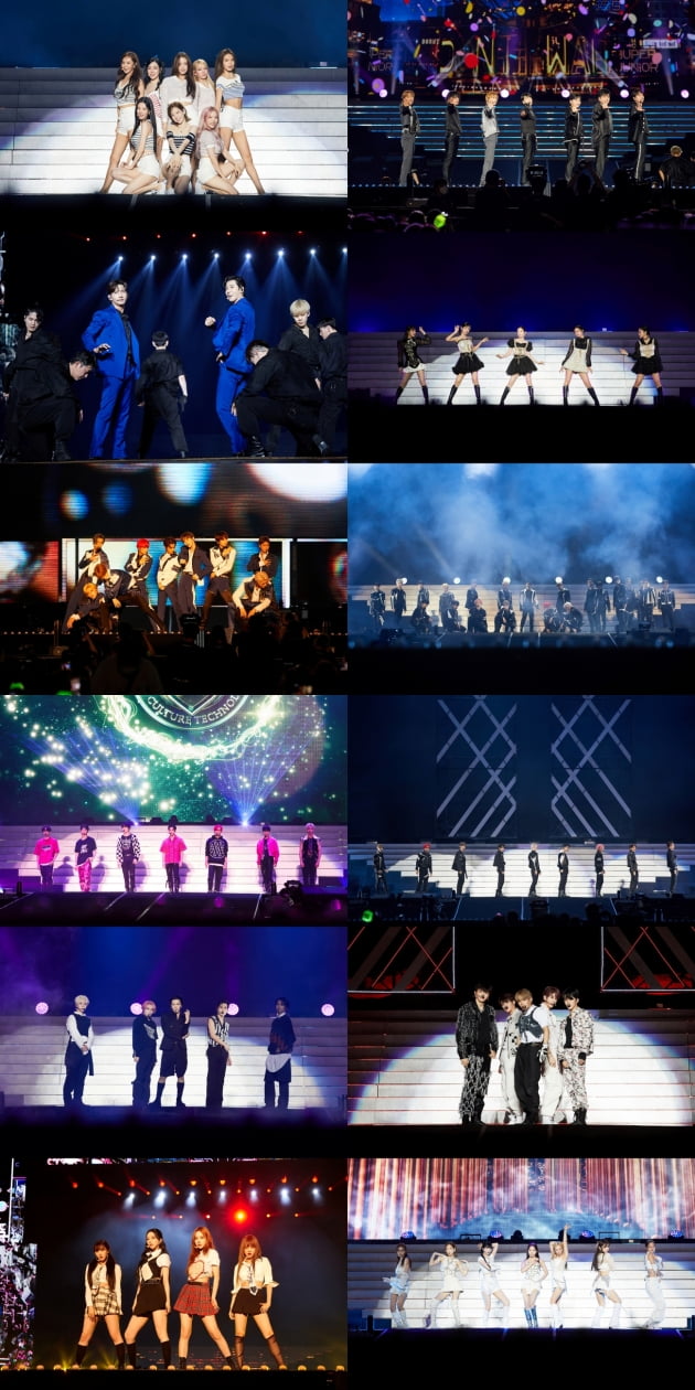 공연은 역시 SM…'SMTOWN LIVE 2022', 3만 관객와 하나가 된 축제