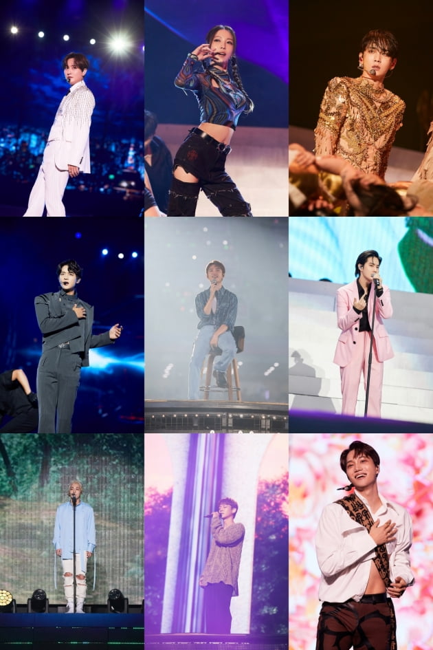 공연은 역시 SM…'SMTOWN LIVE 2022', 3만 관객와 하나가 된 축제