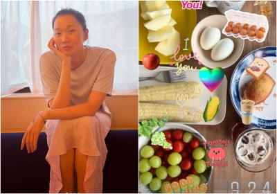 장윤주, 톱 모델의 아침 식탁…포만감은 높이고 칼로리는 낮추고 [TEN★]