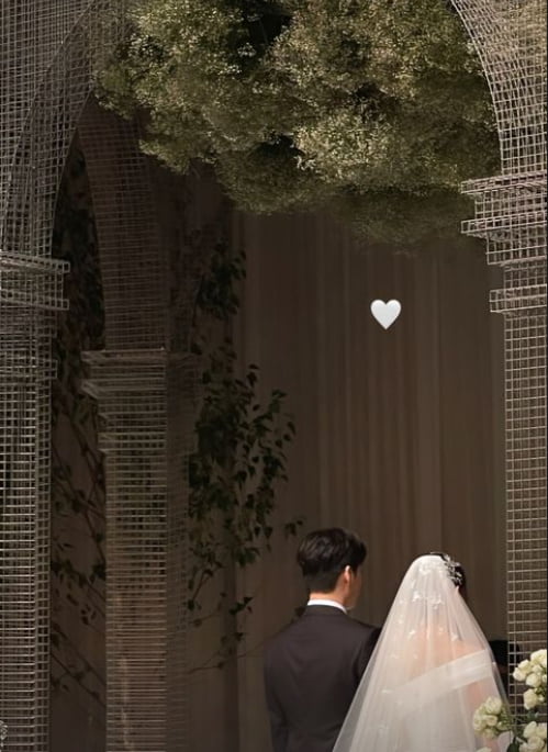 '결혼' 손연재, 오늘은 행복한 신부...아이린 "하늘에서 내려온 요정"[TEN★]