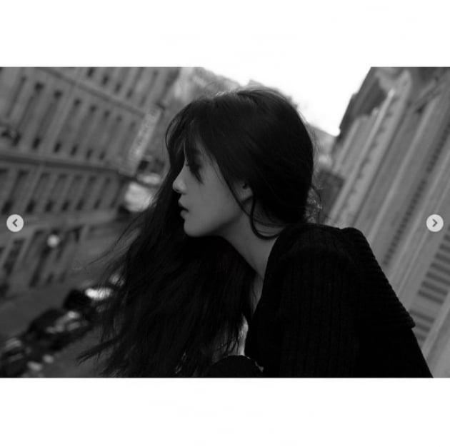 효민, 흑백사진을 뚫고 나오는 아름다움...예쁨주의보[TEN★]