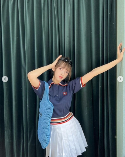 우주소녀 성소,다이어트로 완선된 미모...치마가 헐렁거려[TEN★]