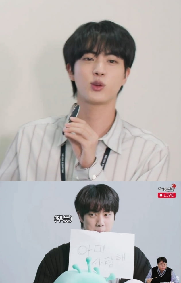 방탄소년단 진, 메이플 스토리에 대한 지극한 진심