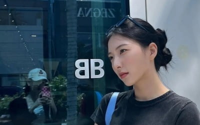 우주소녀 은서, 길거리 빛낸 '눈부신 비주얼'…네추럴 모먼트[TEN★]