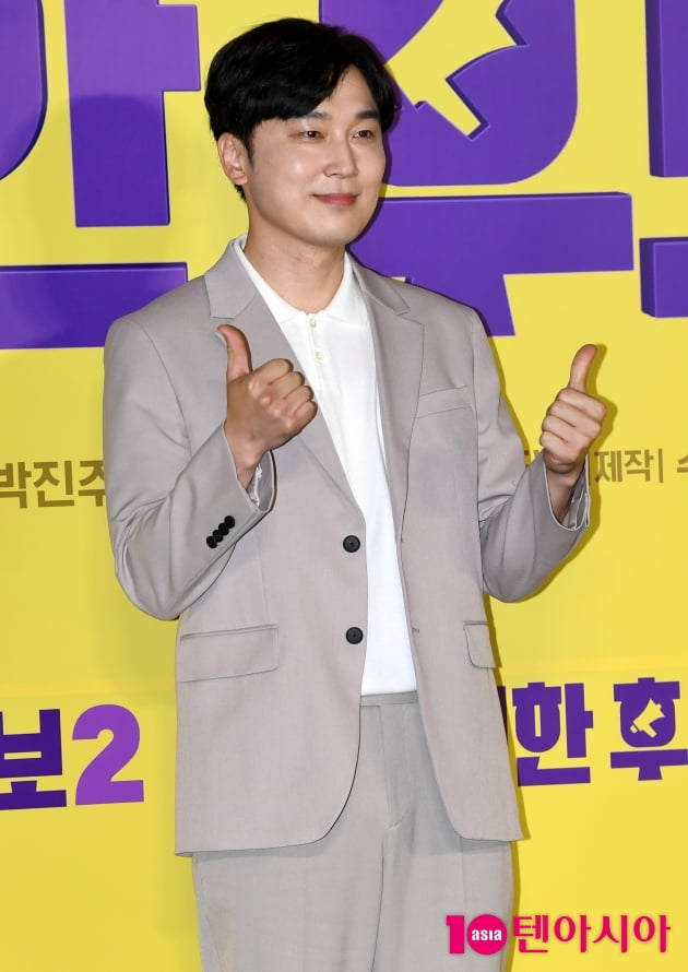 [TEN 포토] 서현우 '정직한 후보2 엄지척'