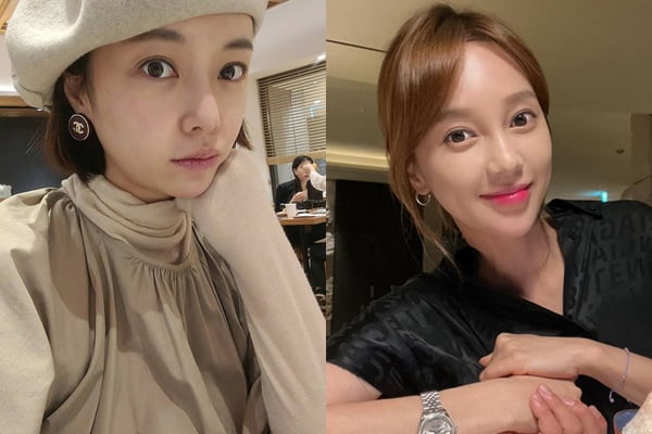 황정음, 아유미 /사진=황정음, 아유미 인스타그램