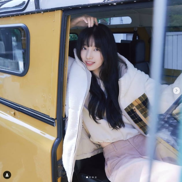 수지, 국민 첫사랑 청순한 미소..."이래서 수지 수지 하나봐"[TEN★]