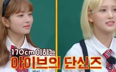 [종합] "169cm가 단신" 아이브, 절도사건 범인 밝혔다 ('아는형님')